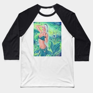 Anastasia Mermaid By Renee Lavoie Baseball T-Shirt